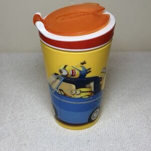 NEW Snackeez! Jr. Minions Despicable Me Movie 2 IN 1 Snack & Drink Cups No Straw